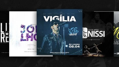 Design para igrejas 2 com o Adobe Photoshop, 42 Videos