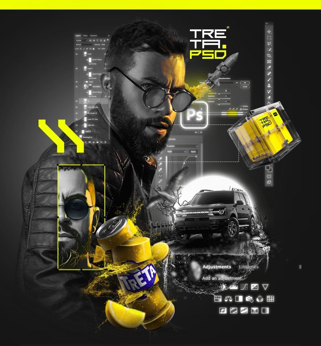 Curso Treta.PSD 2.0 com o Photoshop e o After Effects